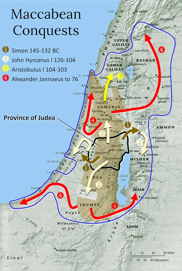 The Maccabean Conquests
