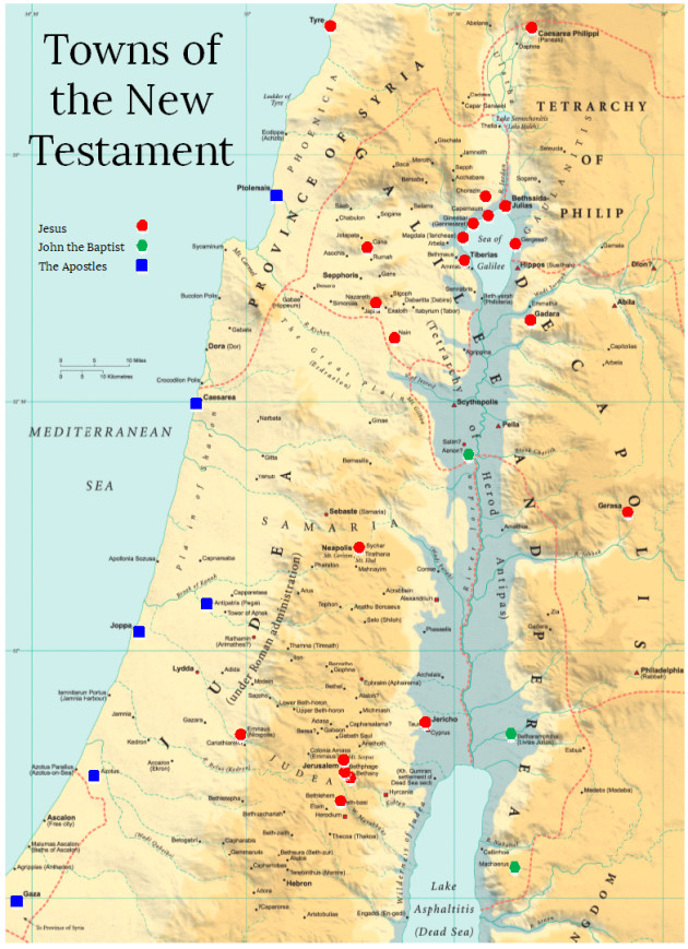 Towns of the New Testament